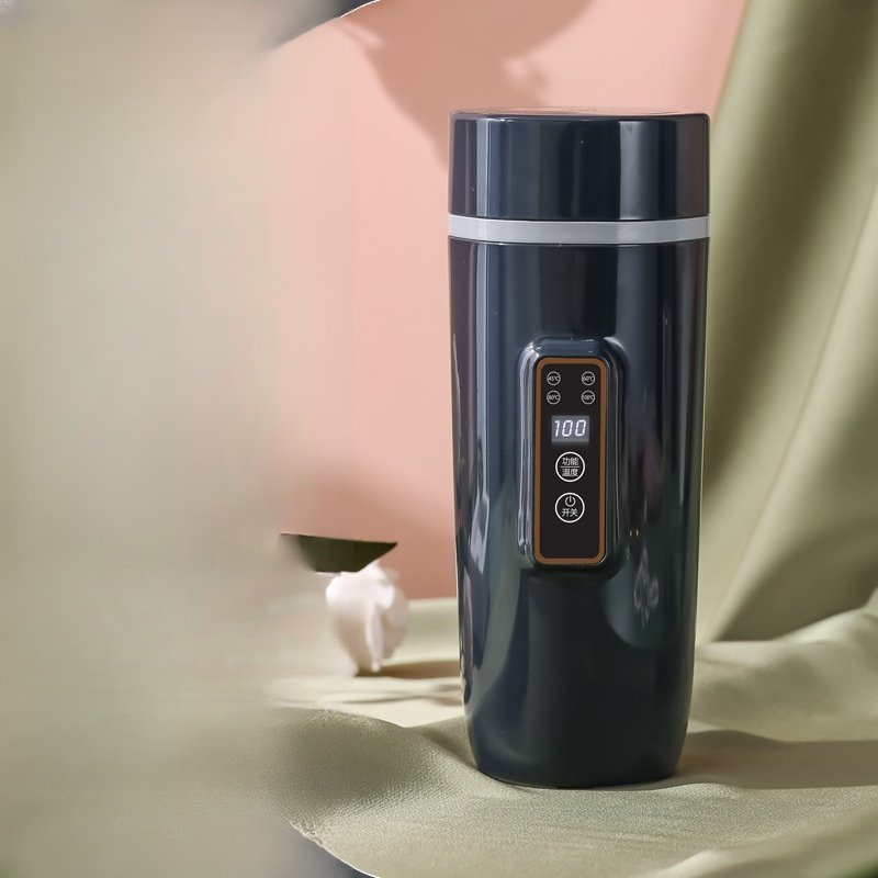 Tragbarer elektrischer Warmwasserbecher, multifunktionaler 110-V-Wasserbecher, intelligente Digitala