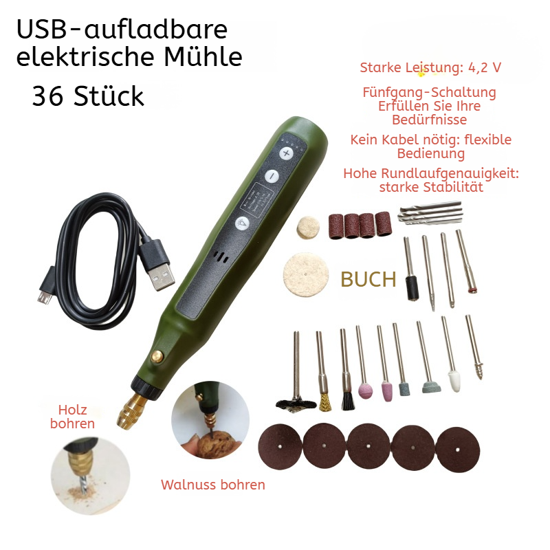 Kleine elektrische Schleifmaschine für Holzarbeiten