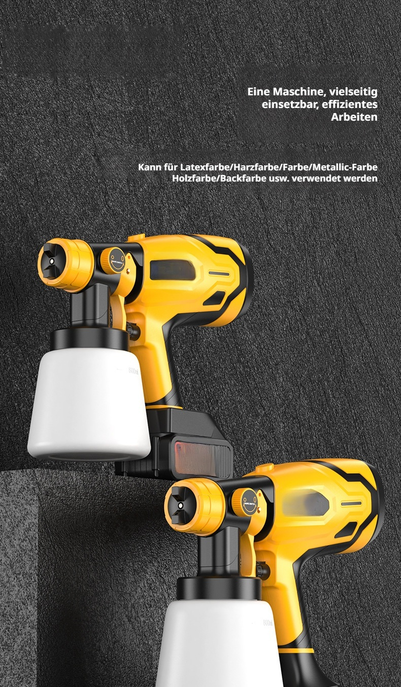 Präzise Farbsprühflasche für professionelle Maler