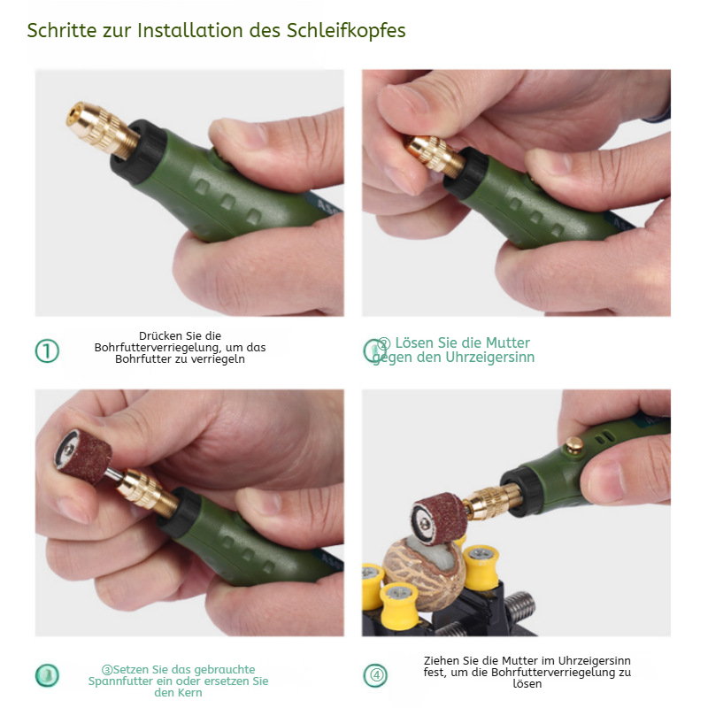 Polierspezialwerkzeug für Schnitzerei und Gravur