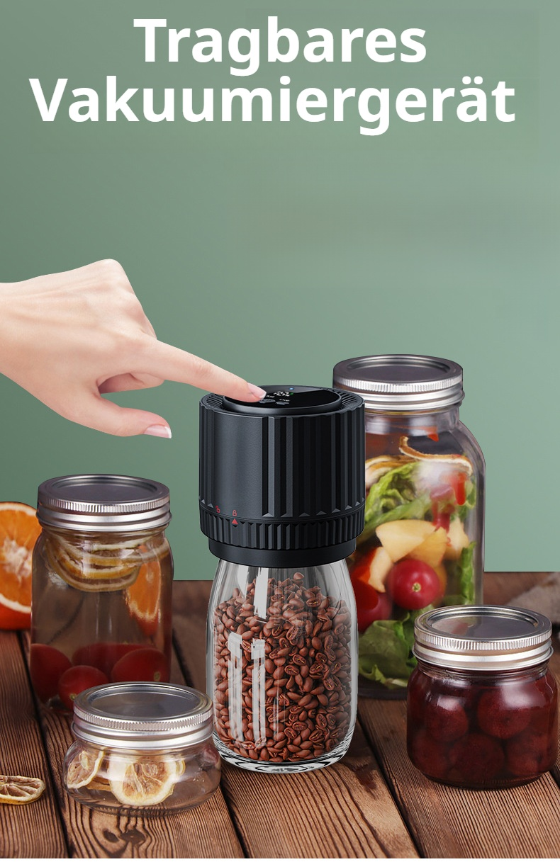 Elektrische Mason Jar Versiegelungsmaschine f&uuml;r Lebensmittelaufbewahrung