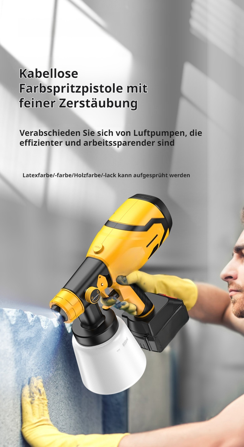 Kleine Spritzpistole für Latexfarbe von Hengpeng