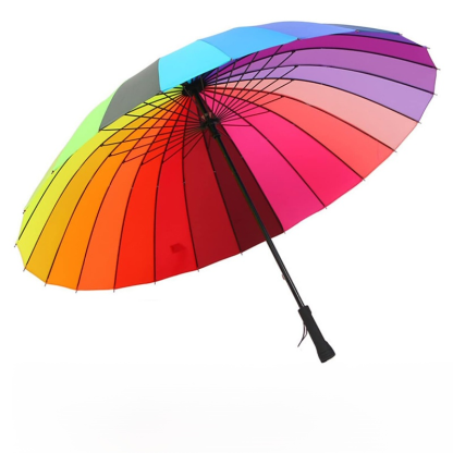 Niedlicher Regenschirm Mit Langem Stiel Regenbogenschirm Niedlich Robust Und Langlebig Innenbereich 