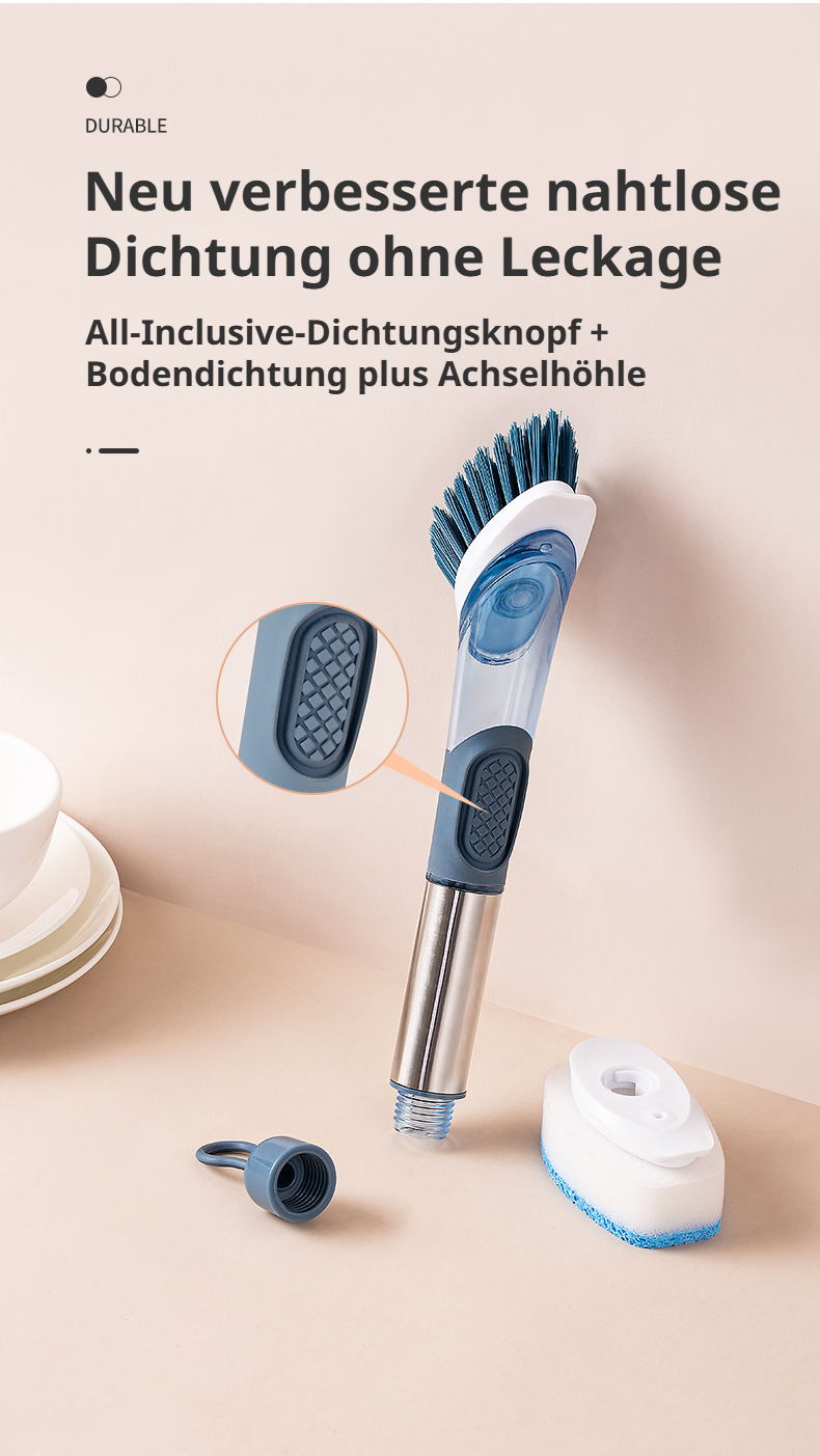 Innovative 4-in-1 Sp&uuml;lb&uuml;rste f&uuml;r die K&uuml;che
