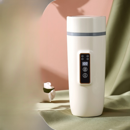 Tragbarer elektrischer Warmwasserbecher, multifunktionaler 110-V-Wasserbecher, intelligente Digitala