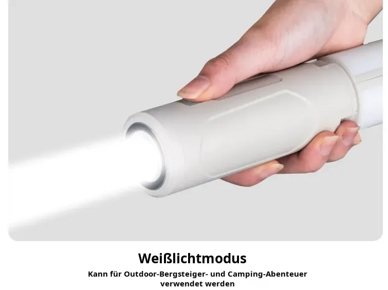 Leichte und tragbare magnetische LED-Lampe