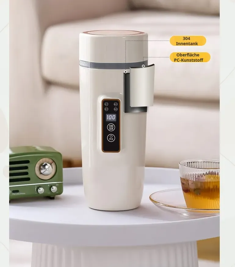 Praktischer elektrischer Wasserkocher f&uuml;r den Alltag