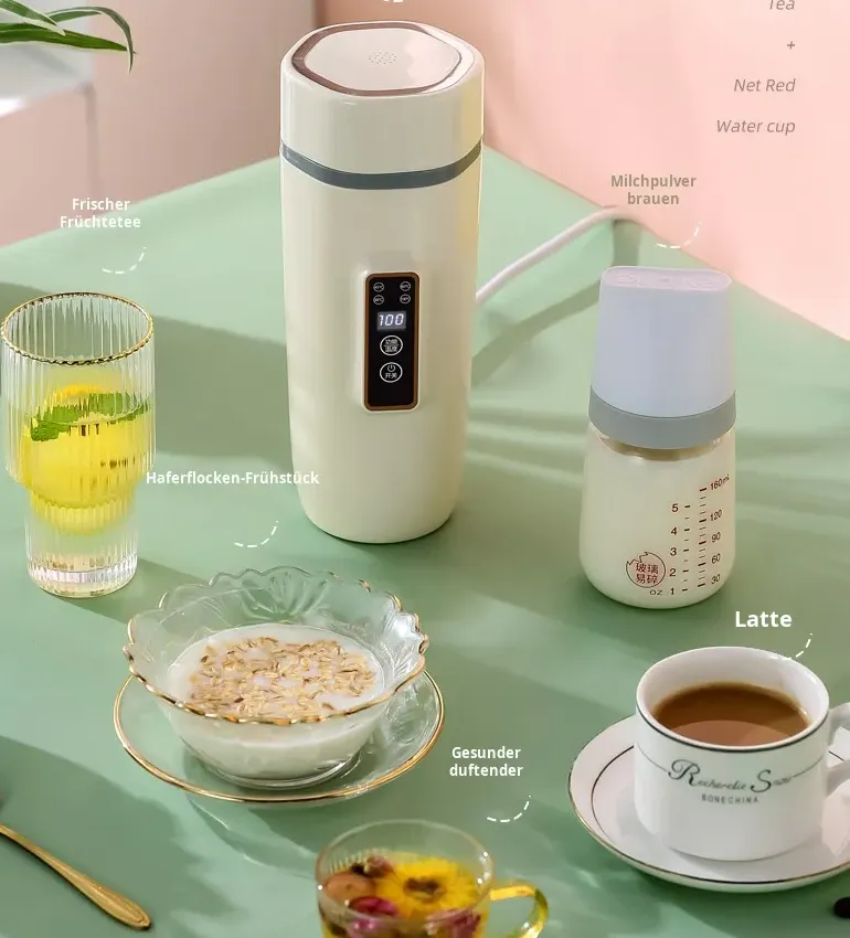 Multifunktionaler Becher &ndash; Perfekt f&uuml;r hei&szlig;e Getr&auml;nke unterwegs