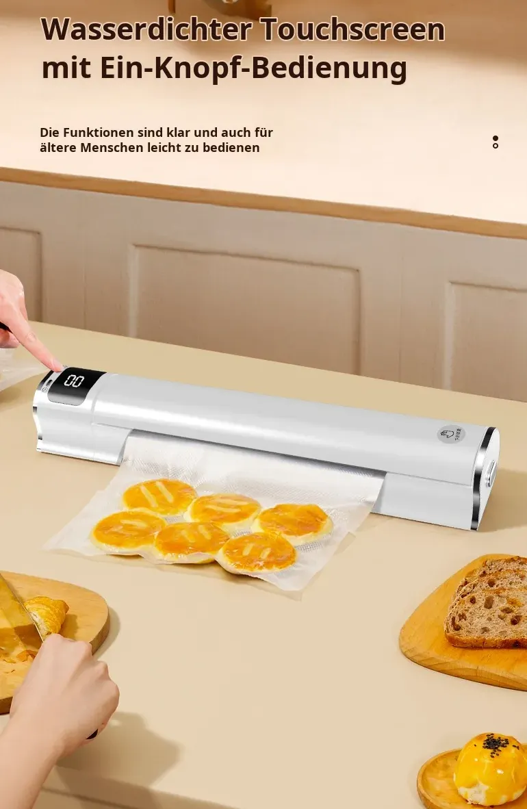 Kleine Vakuummaschine für Haushalt und Küche