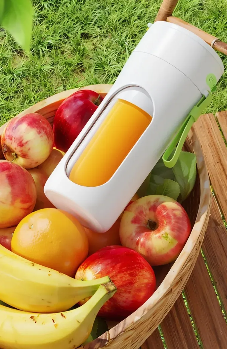 Multifunktionaler Entsafter f&uuml;r Haushalt und unterwegs