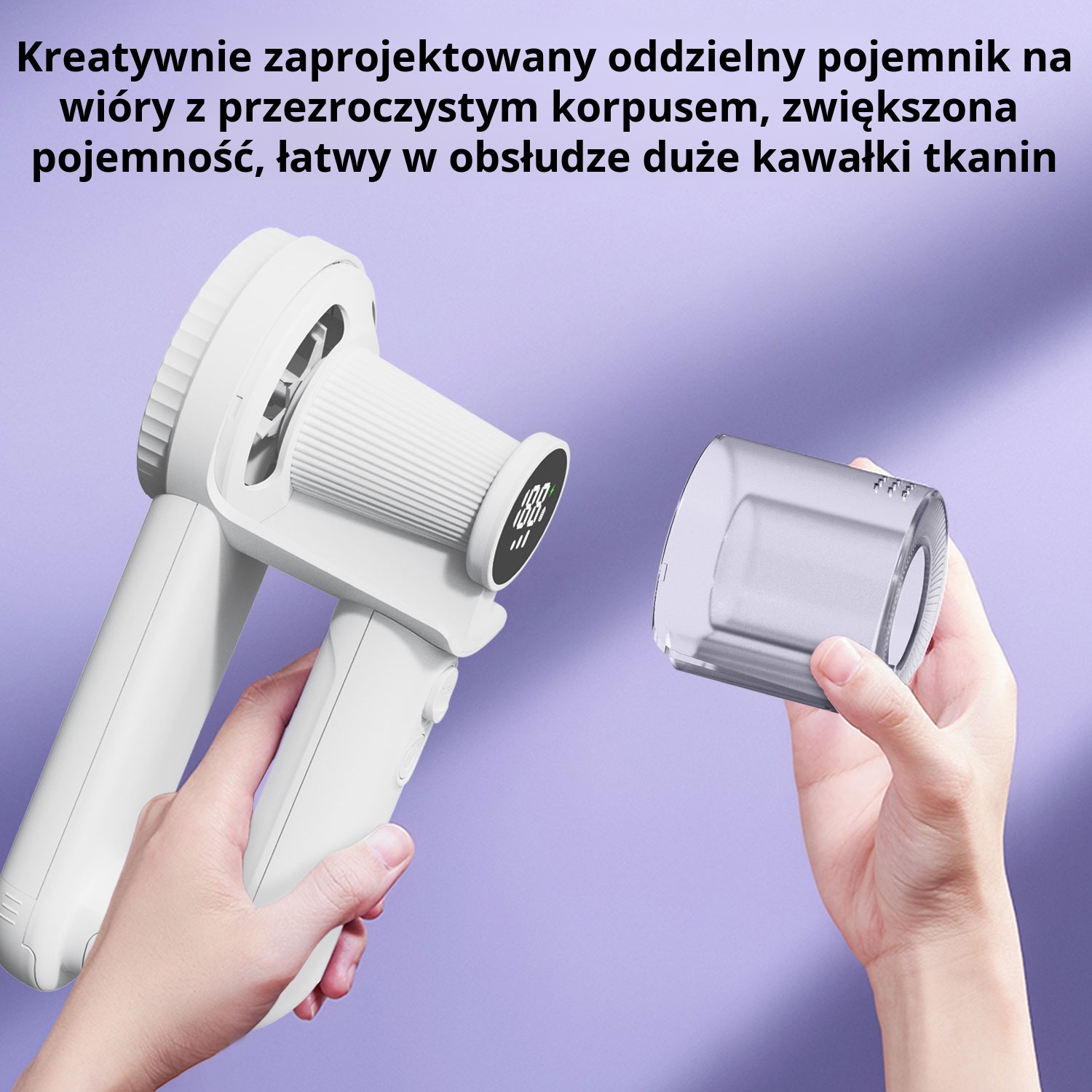 Nowy trymer do włosów z wyświetlaczem cyfrowym, wygodny w użytkowaniu, golarka 2 w 1, akumulatorowy 