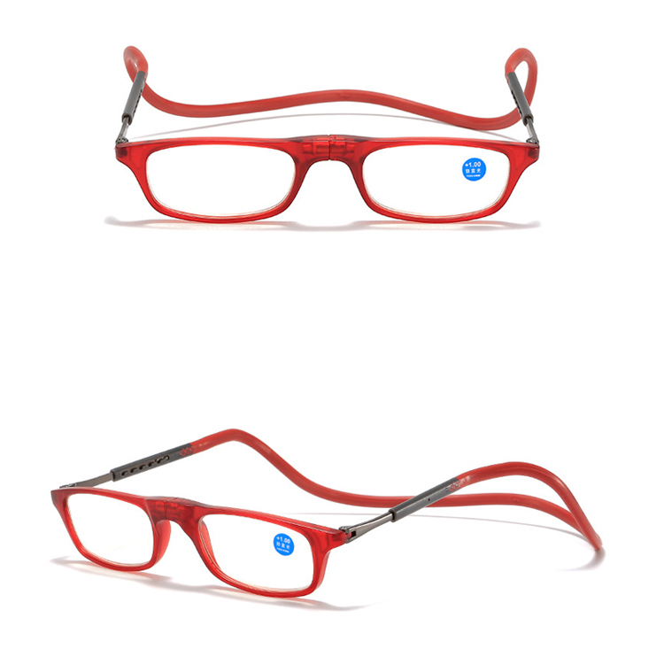 Nie obawiaj się zgubić przenośnych okularów do czytania z magnesem.