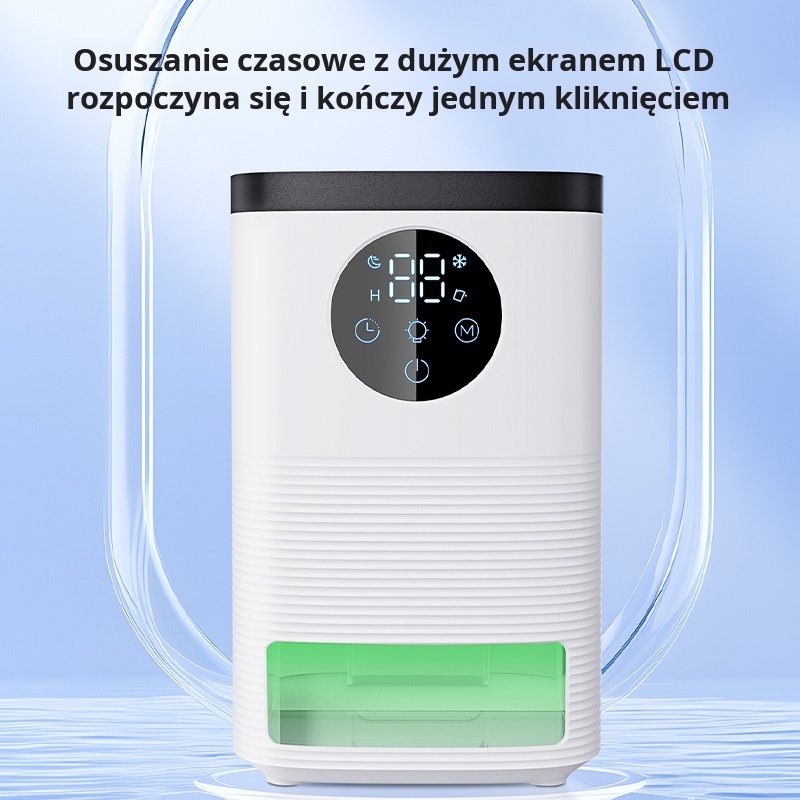 Nowy mini osuszacz do sypialni, domowy osuszacz do piwnicy, mały przenośny osuszacz