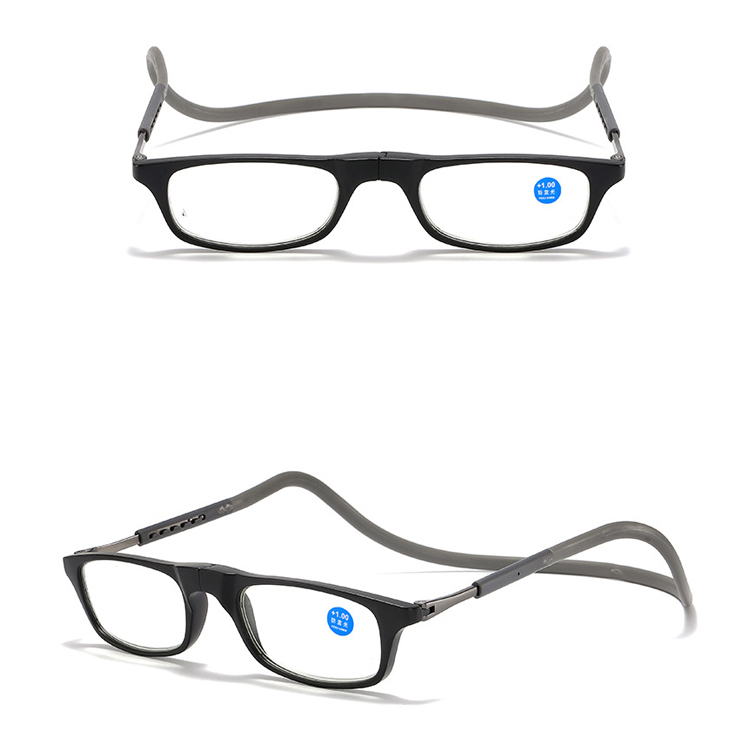 Nie obawiaj się zgubić przenośnych okularów do czytania z magnesem.