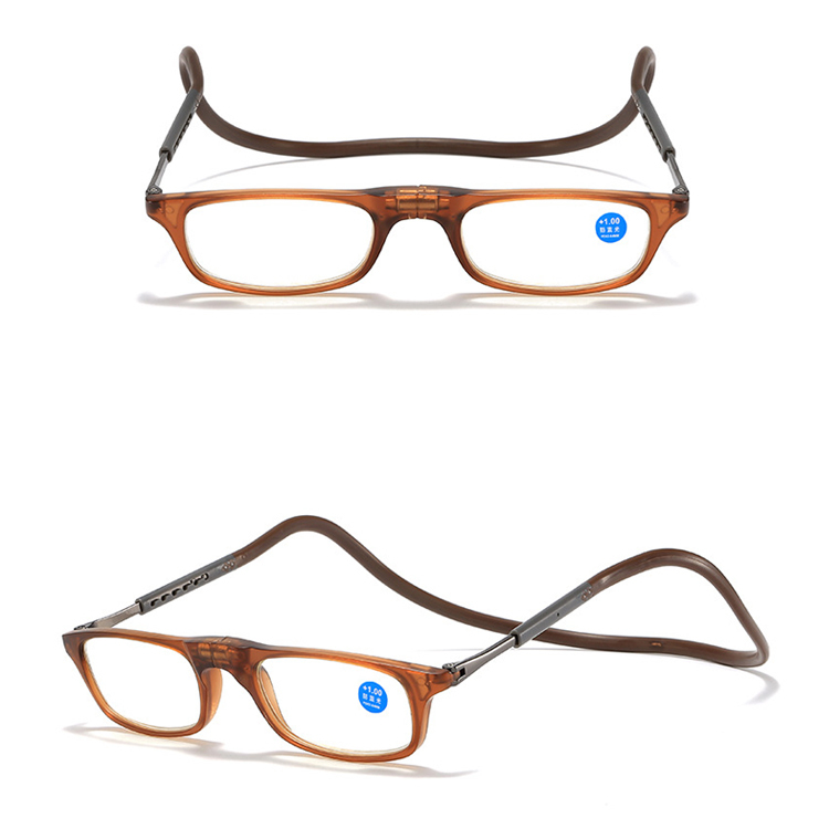 Nie obawiaj się zgubić przenośnych okularów do czytania z magnesem.