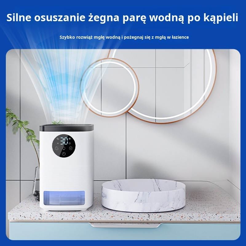 Nowy mini osuszacz do sypialni, domowy osuszacz do piwnicy, mały przenośny osuszacz