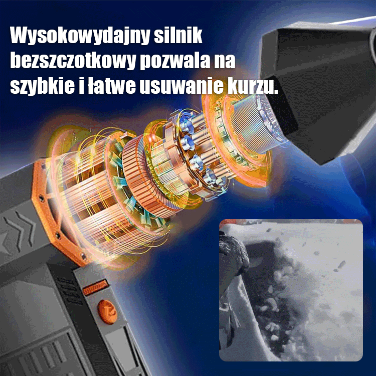Niemiecka produkcja【5000 W wysoka moc】Odśnieżarka z gorącym powietrzem ❤️ Promocja Czarny Piątek trwa! Od jutra powrót do ceny podstawowej⏰