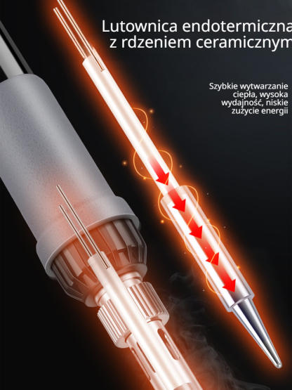  Regulowany zestaw lutownic elektrycznych do naprawy w domu