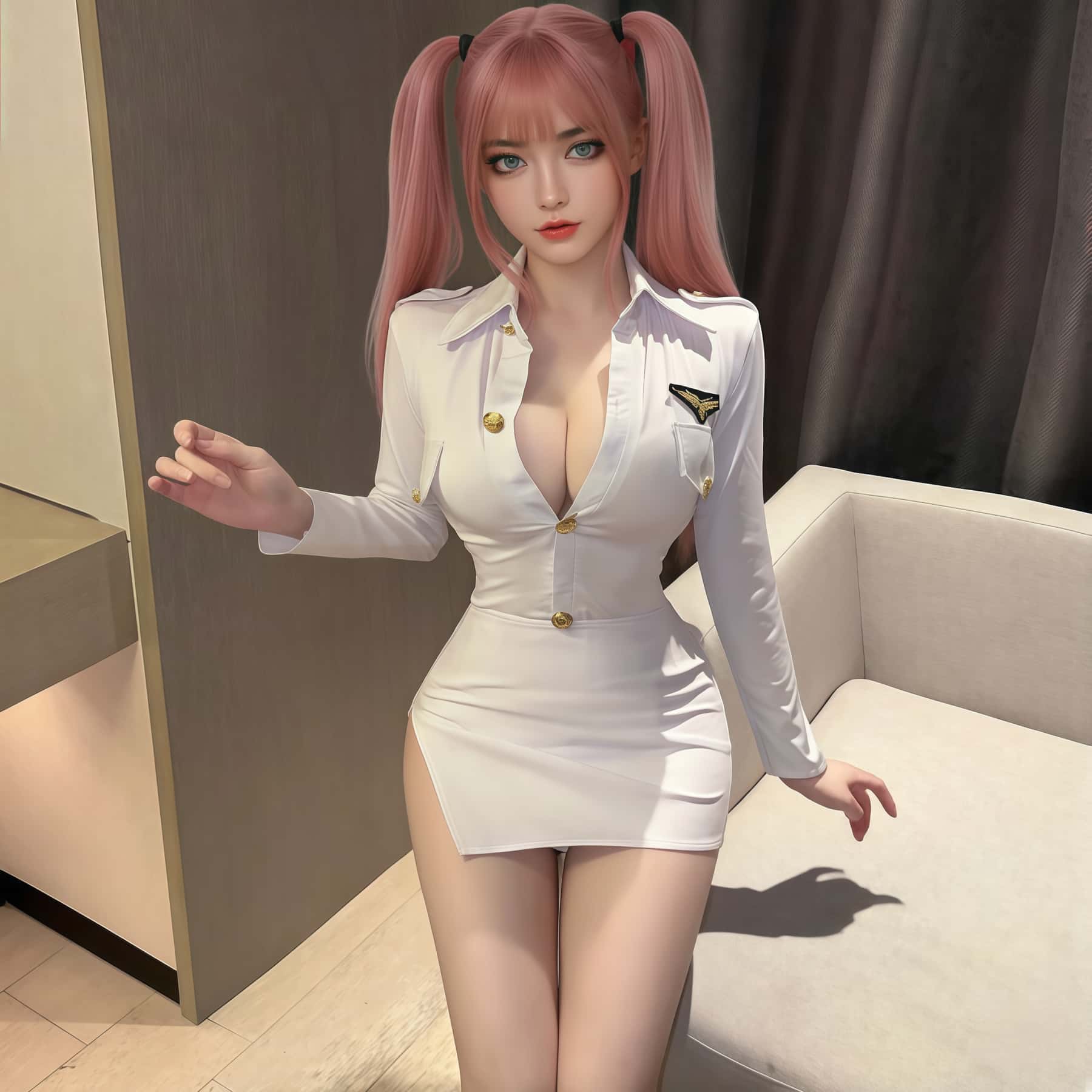 SD-GIFT I Air Hostess Costume for Sex Dolls