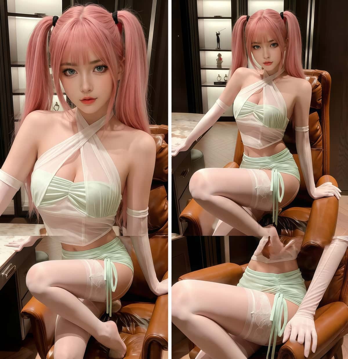 SD-GIFT I Drawstring Hip-revealing Suit