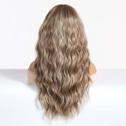 SD-GIFT I Long Golden Curly Sex Doll Hair 