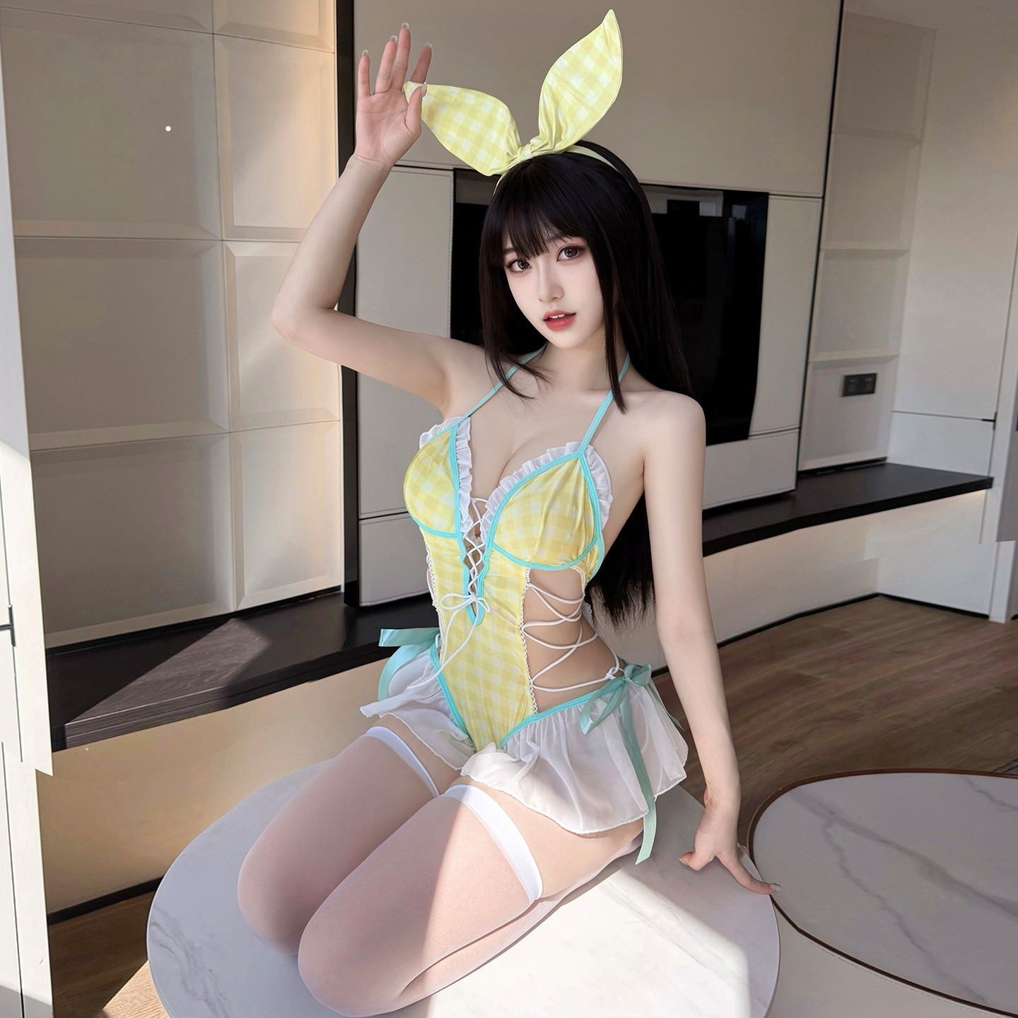 SD-GIFT I Sexy Cutout Crotchless Bodysuit