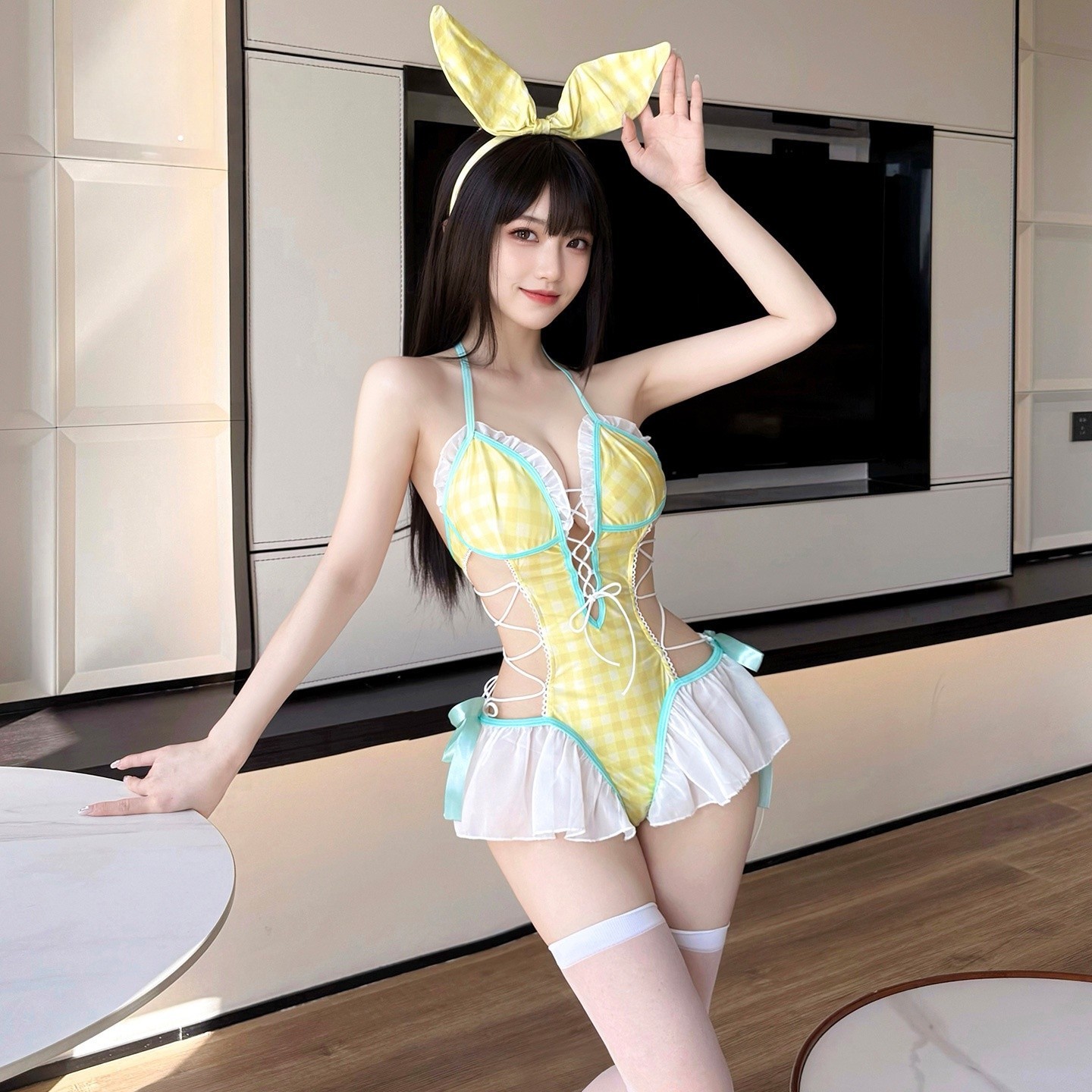 SD-GIFT I Sexy Cutout Crotchless Bodysuit