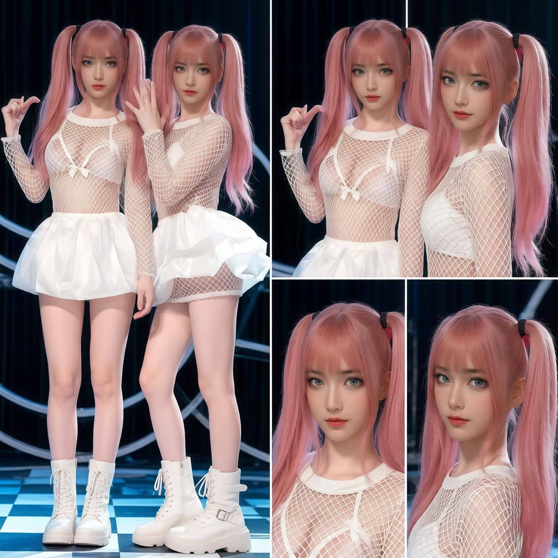 SD-GIFT I Sweetheart Puff Skirt Stage Costume