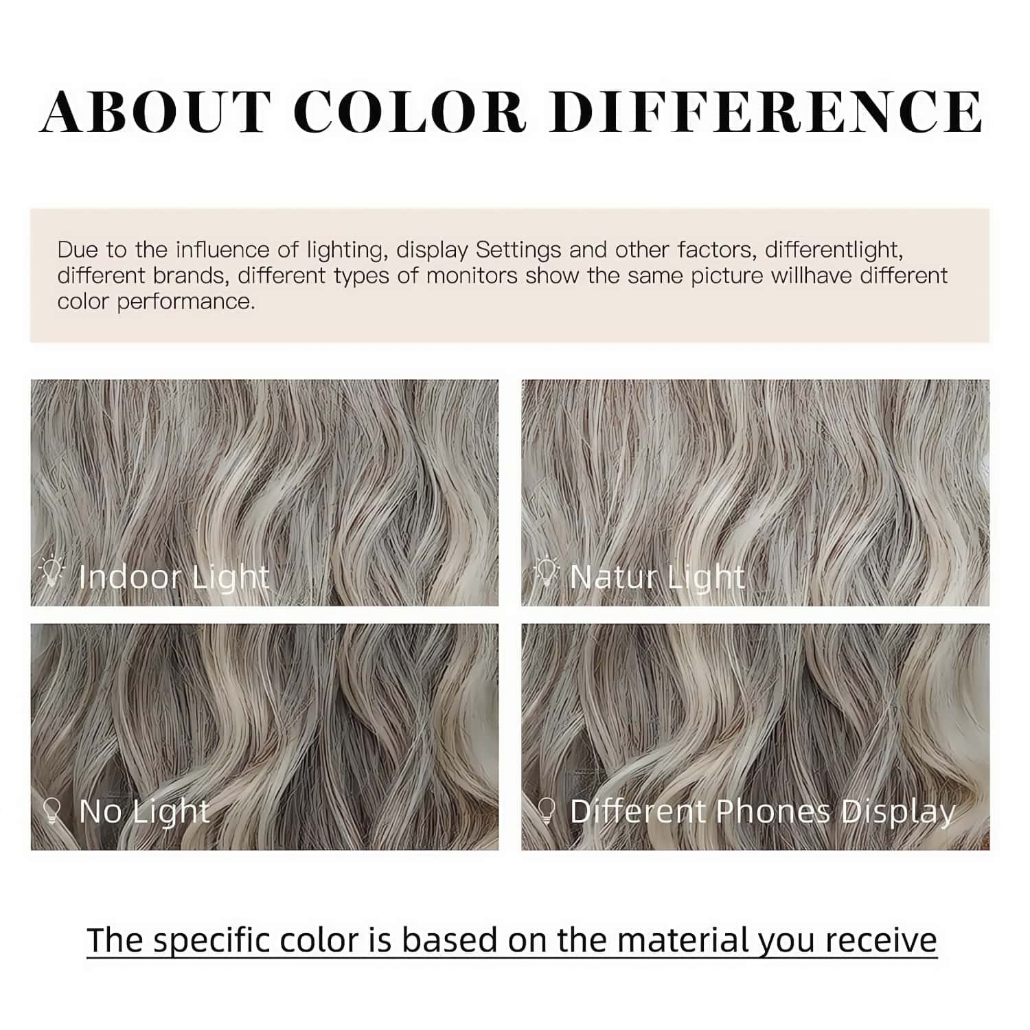 SD-GIFT I  Long Grey Blonde Synthetic Sex Doll Wig 