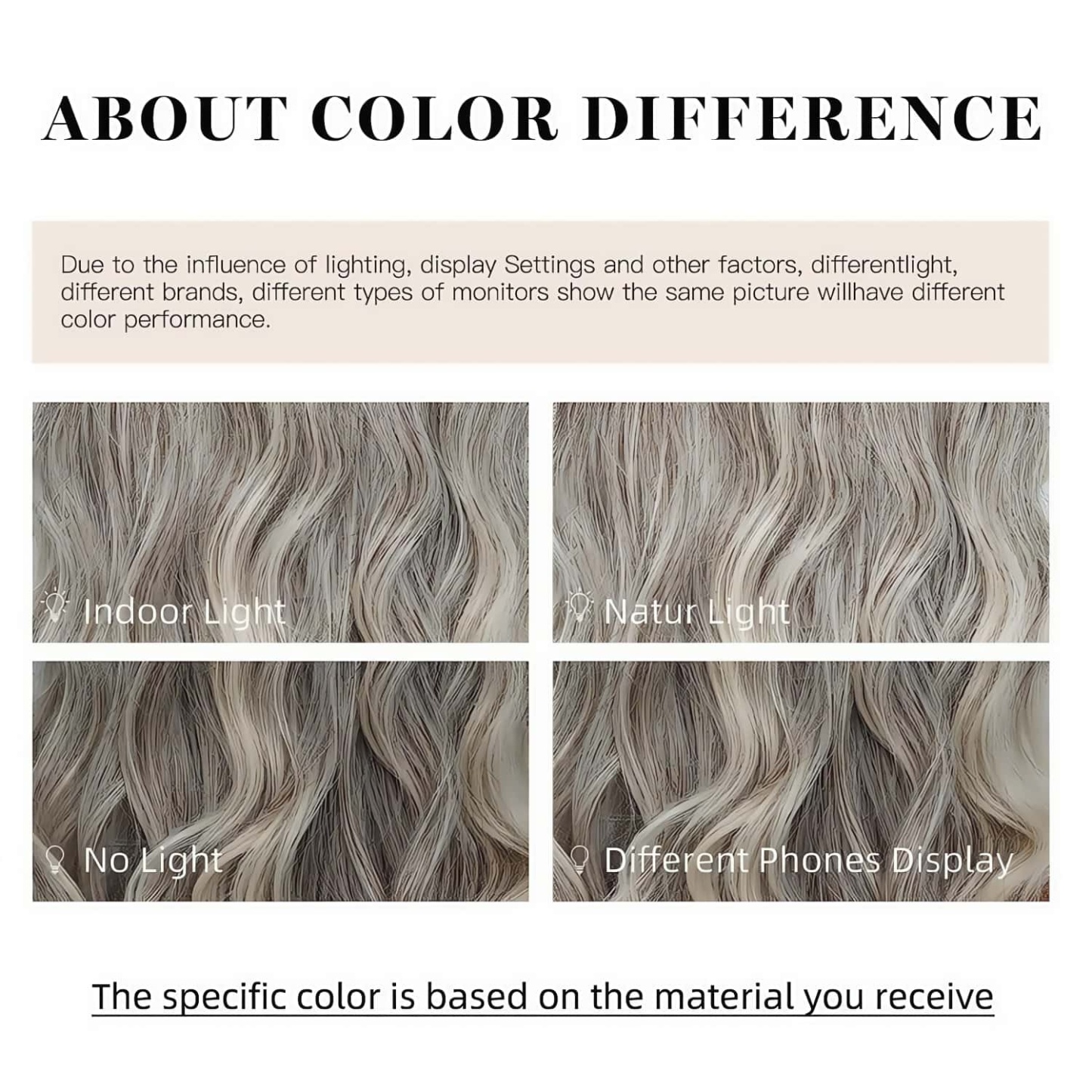 SD-GIFT I  Long Grey Blonde Synthetic Sex Doll Wig 