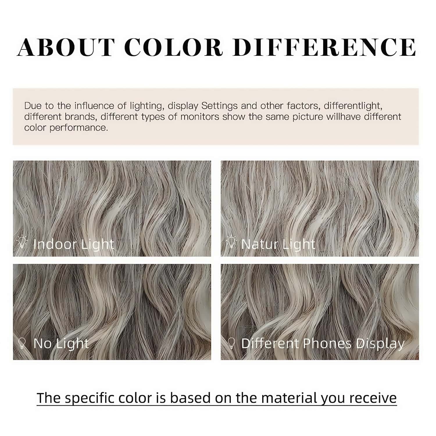 SD-GIFT I  Long Grey Blonde Synthetic Sex Doll Wig 