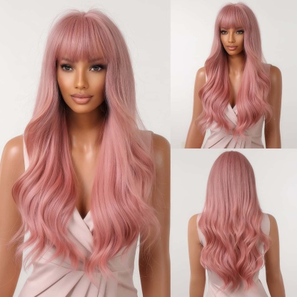 SD-GIFT I Pink Long Sex Doll Hair
