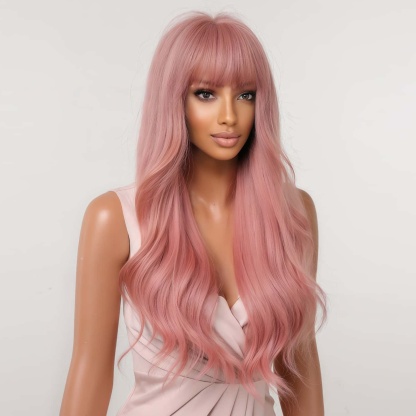 SD-GIFT I Pink Long Sex Doll Hair