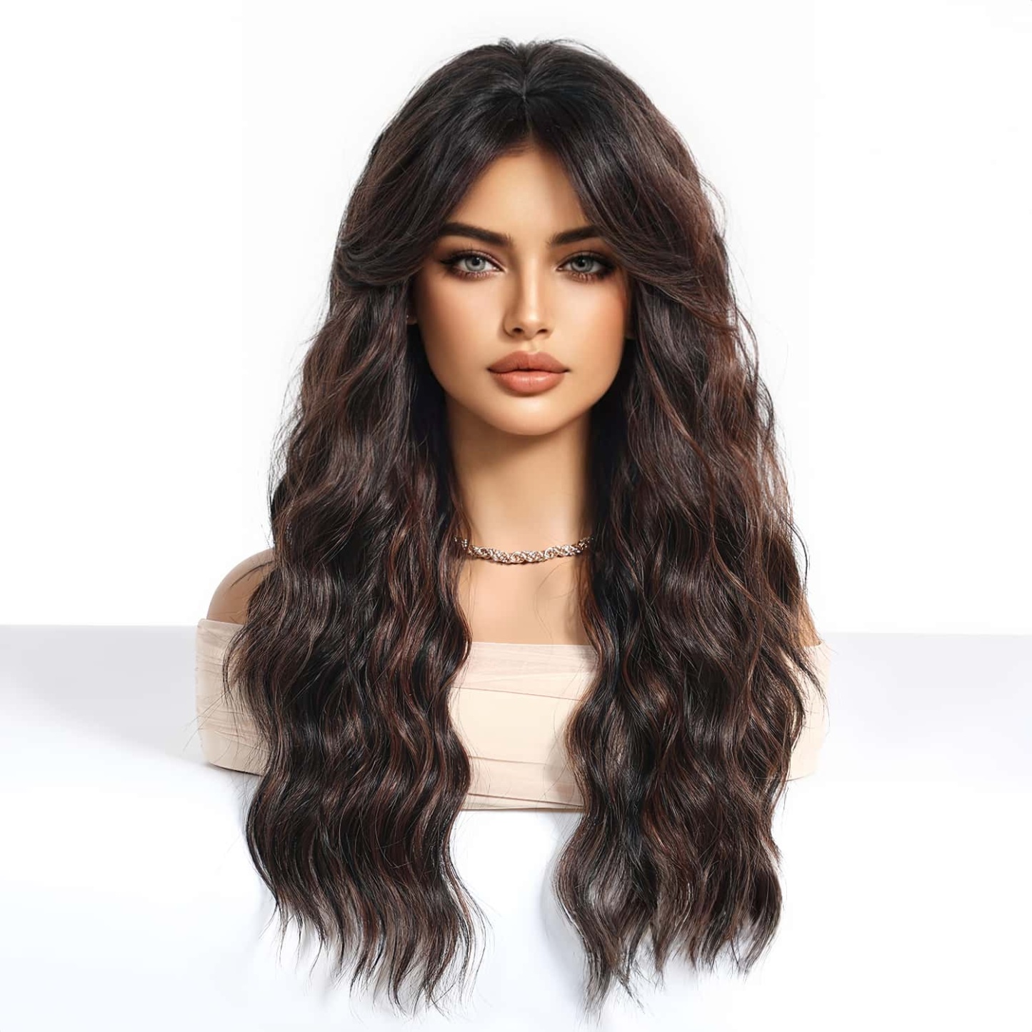 SD-GIFT I Gradient Long Sex Doll Hair 