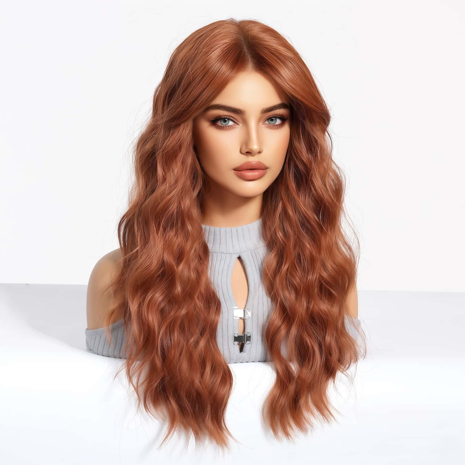 SD-GIFT I Long Red Sex Doll Wig