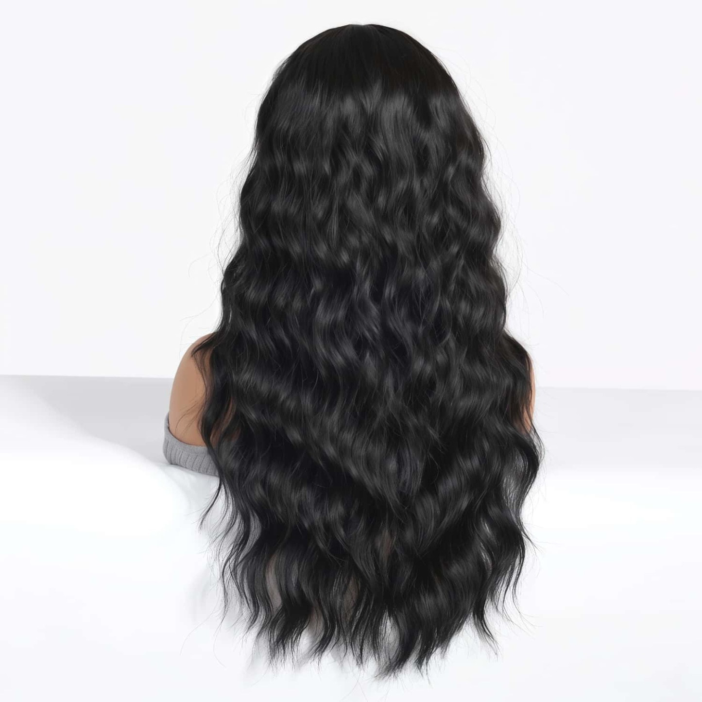 SD-GIFT I Long Black Sex Doll Hair 