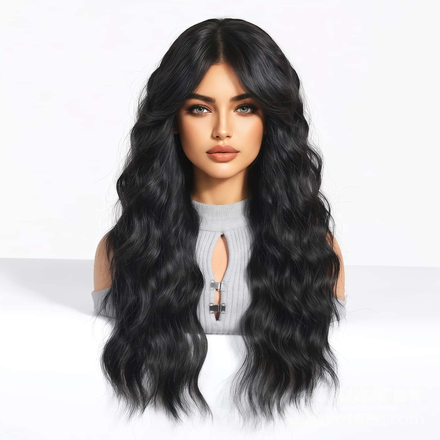 SD-GIFT I Long Black Sex Doll Hair 