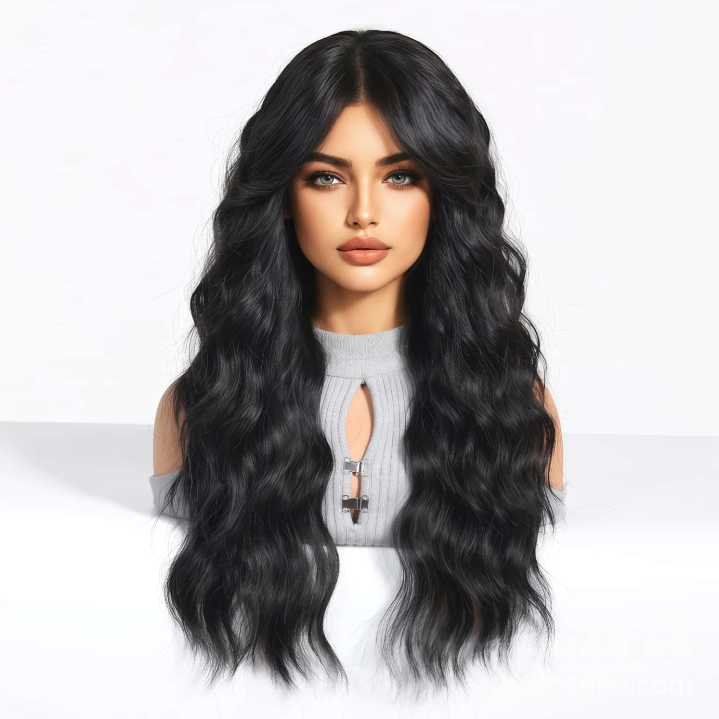 SD-GIFT I Long Black Sex Doll Hair 