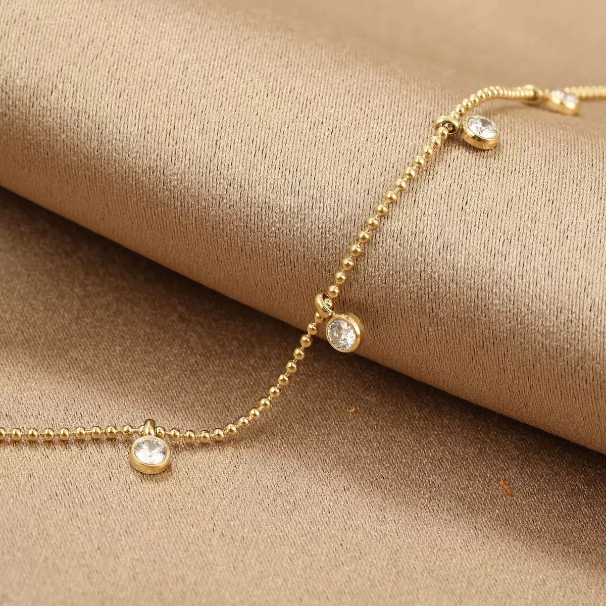 New Style Diamond-Inlaid Sparkling Necklace