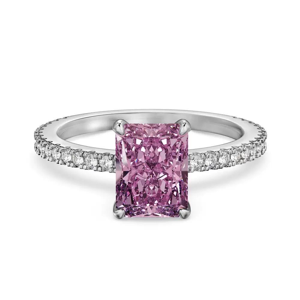 926 Sterling Silver High-Carbon Stone Ring - Colorful Super Popular Style