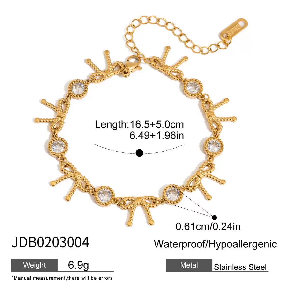 Light Luxury Zircon Diamond-Embedded Bestselling Bracelet