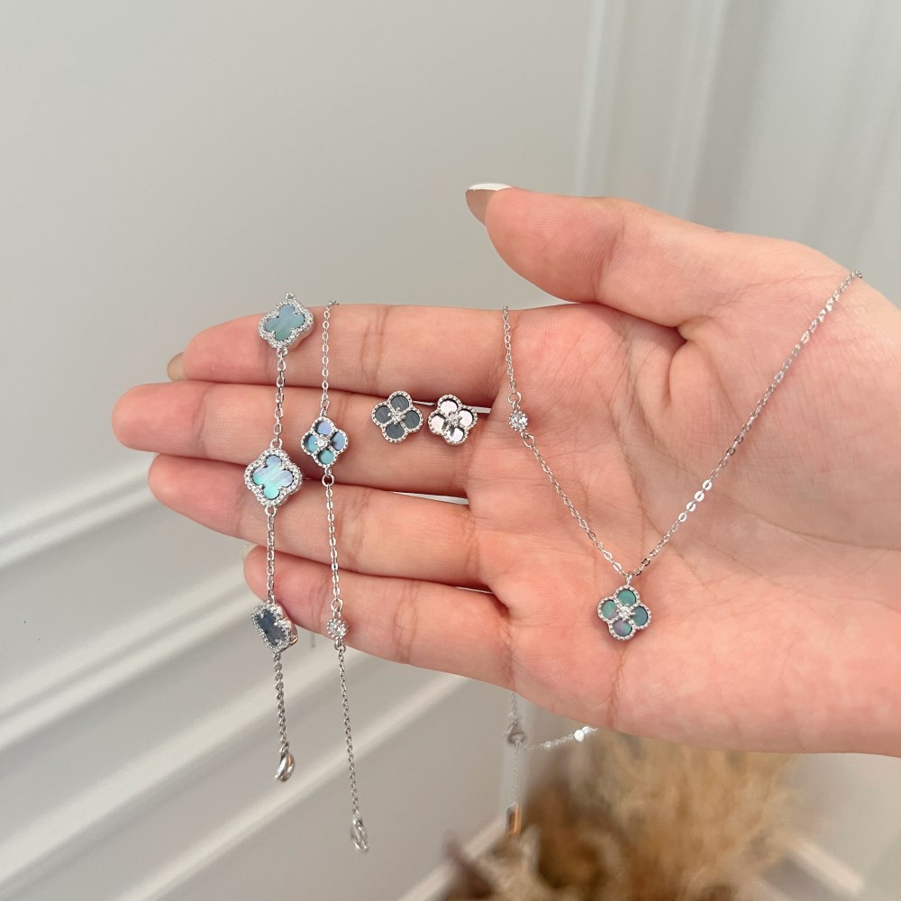 Pearlescent Gray Mother-of-Pearl