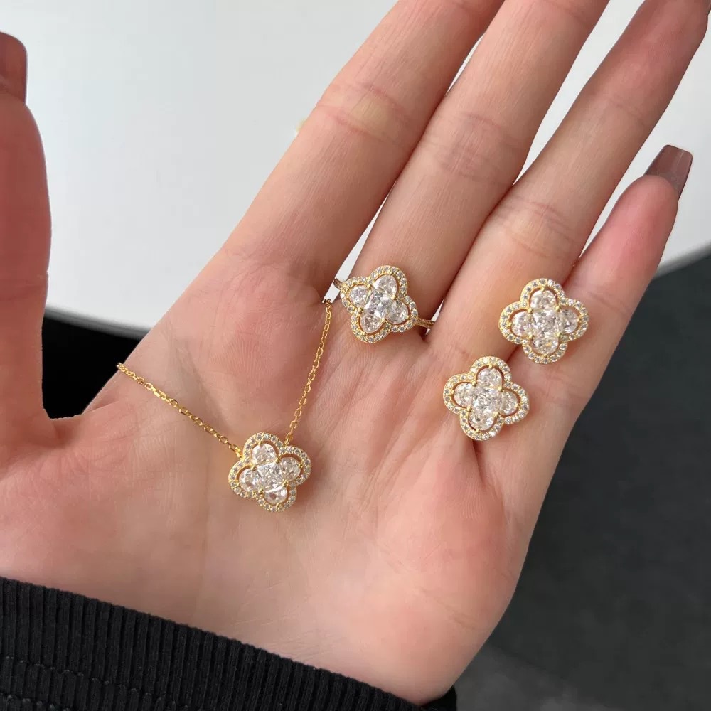 Lucky Clover Jewelry set