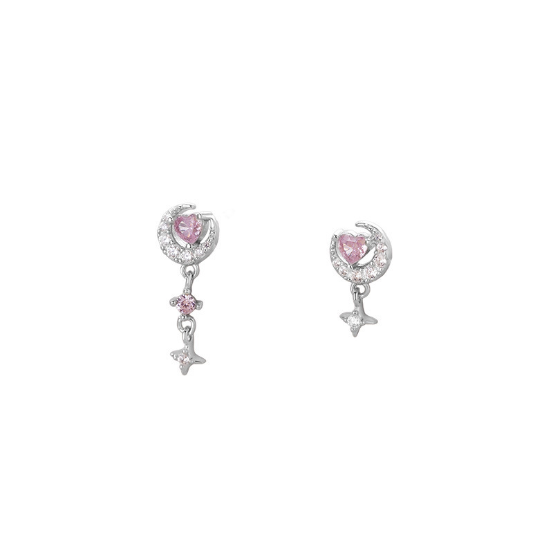 Sweet Moon Galaxy Necklace Set 