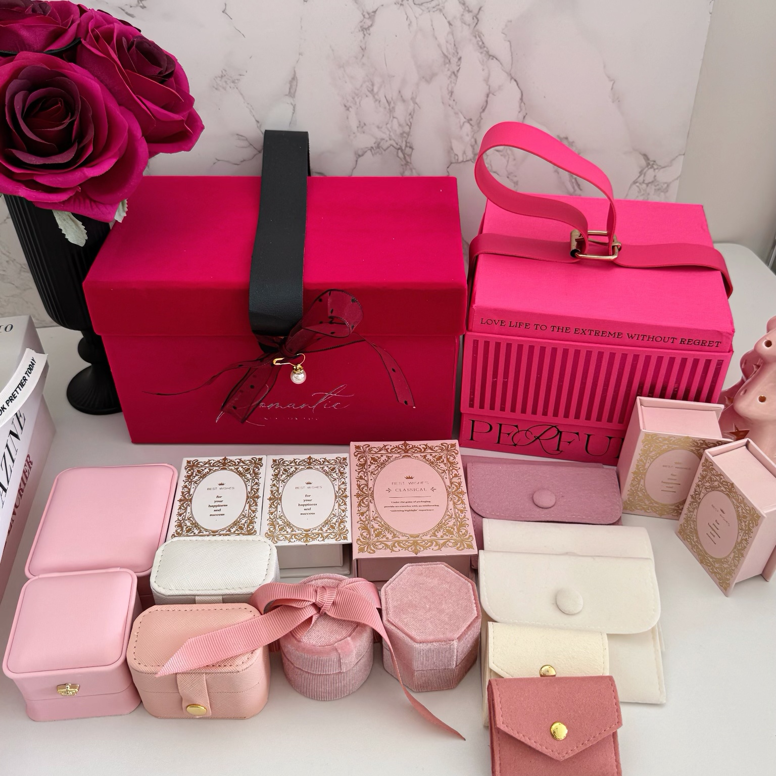 Gift box packing