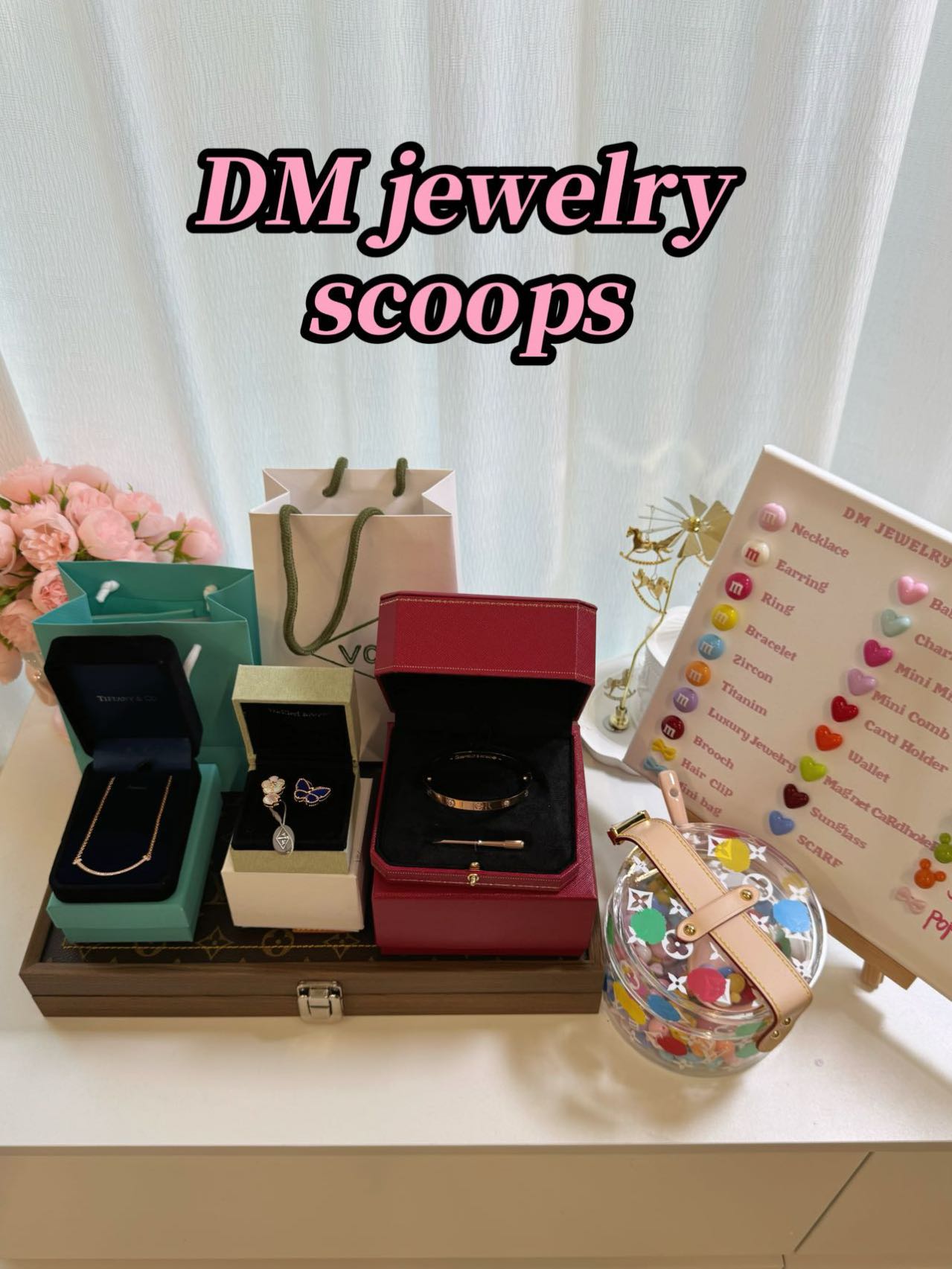 Blind luxury jewelry and lucky Scoop