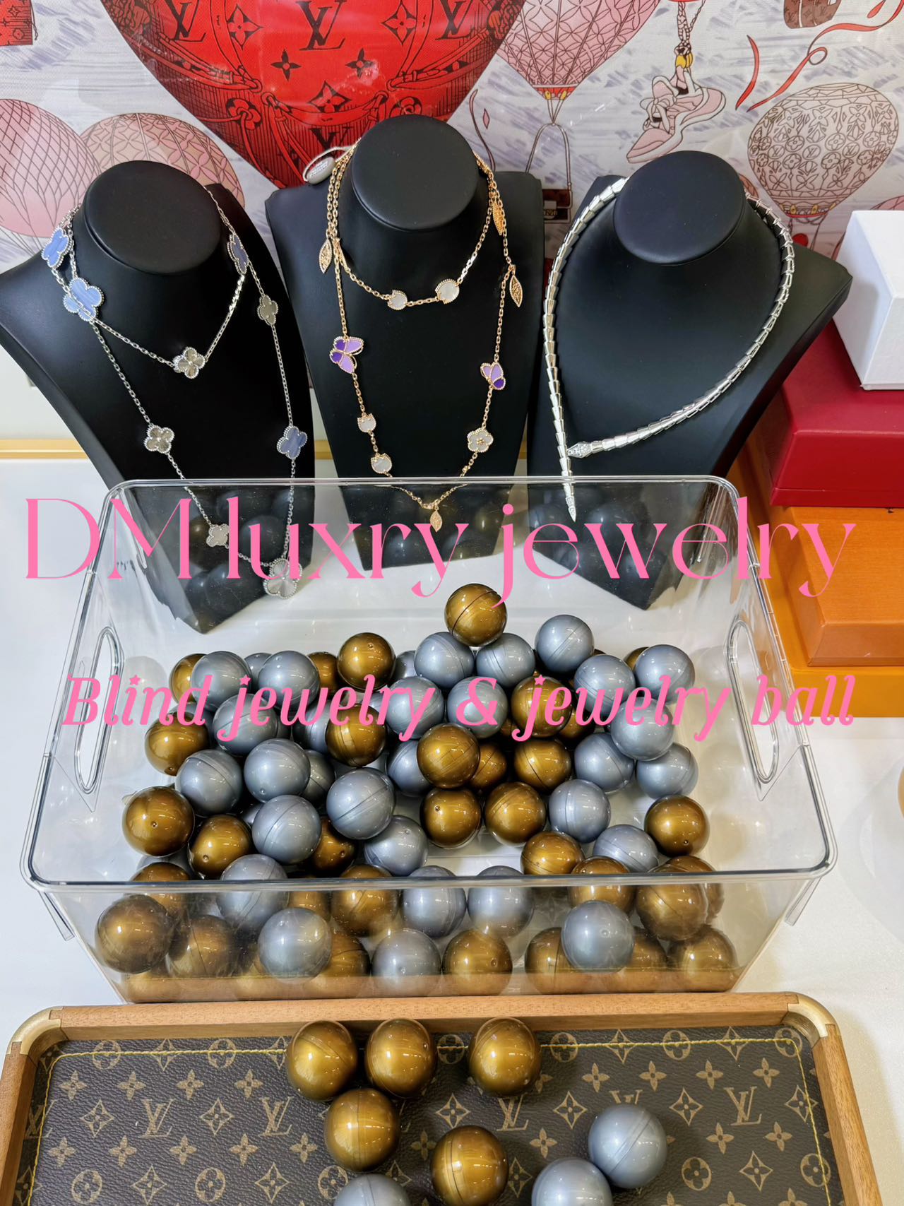 Blind Jewelry & Jewelry Ball Box