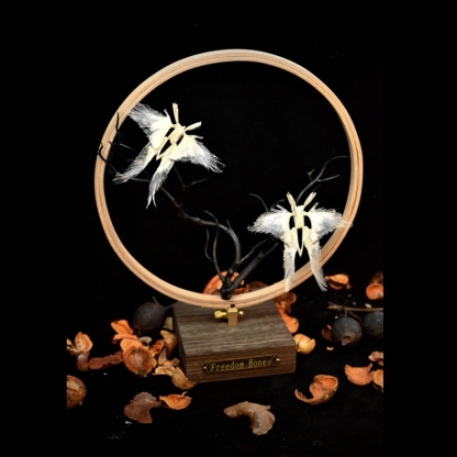 2110 Boutique series Butterfly Skeleton Art Sculpture Natural History Display Biological Craft 3D Wall Decor Unique Collector Gift