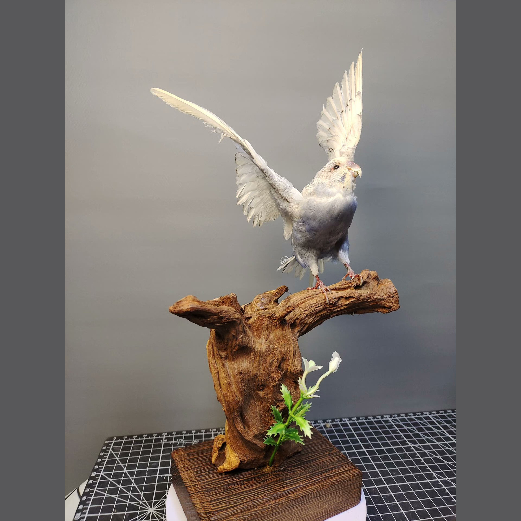 2055 Boutique series Handmade Bird Sculpture Art Home Decor Unique Animal Statue Creative Craft Collection for Wedding Christmas Halloween Gift