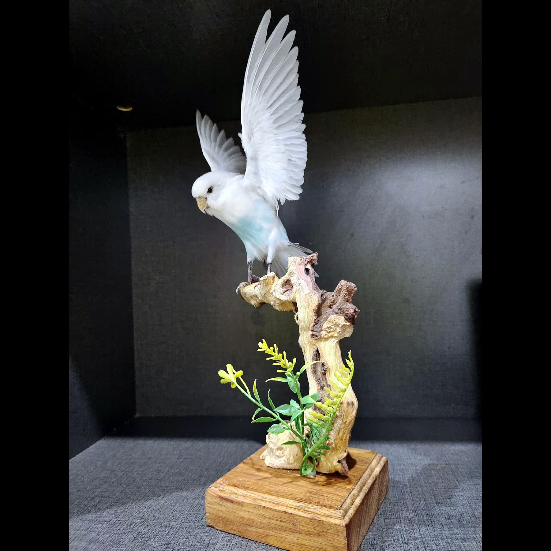 2055 Boutique series Handmade Bird Sculpture Art Home Decor Unique Animal Statue Creative Craft Collection for Wedding Christmas Halloween Gift